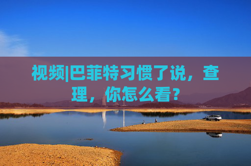 视频|巴菲特习惯了说，查理，你怎么看？