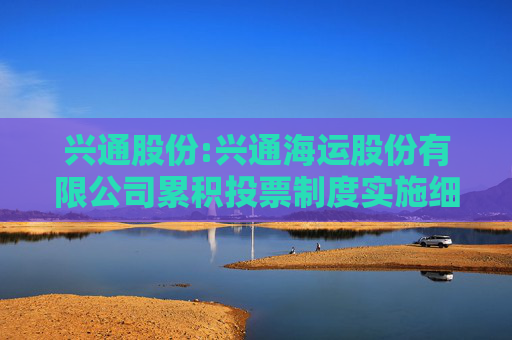 兴通股份:兴通海运股份有限公司累积投票制度实施细则