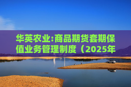 华英农业:商品期货套期保值业务管理制度(2025年11月)