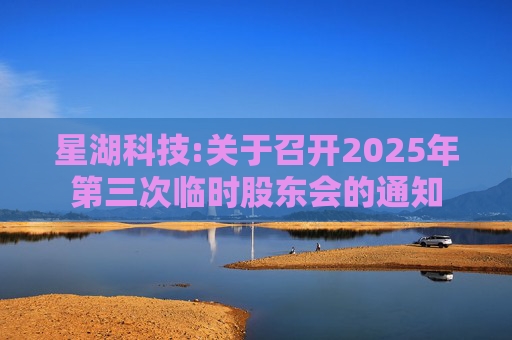 星湖科技:关于召开2025年第三次临时股东会的通知