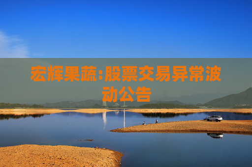 宏辉果蔬:股票交易异常波动公告  第1张