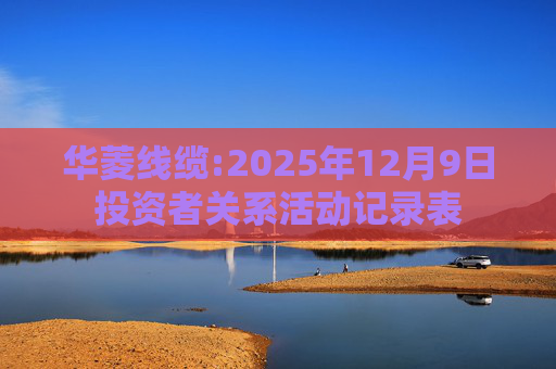 华菱线缆:2025年12月9日投资者关系活动记录表