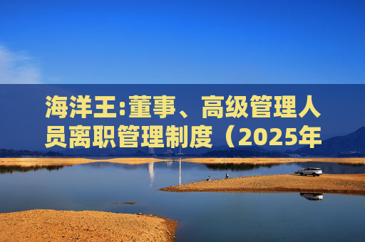海洋王:董事、高级管理人员离职管理制度(2025年12月)