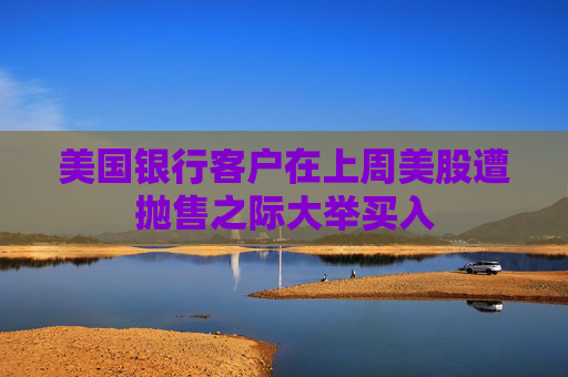 美国银行客户在上周美股遭抛售之际大举买入