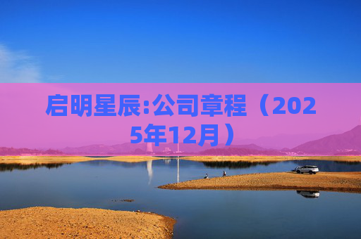 启明星辰:公司章程(2025年12月)