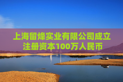 上海留烽实业有限公司成立 注册资本100万人民币