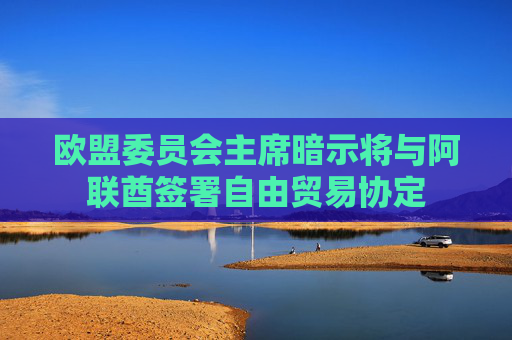 欧盟委员会主席暗示将与阿联酋签署自由贸易协定  第1张