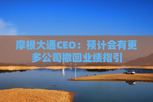 摩根大通CEO：预计会有更多公司撤回业绩指引