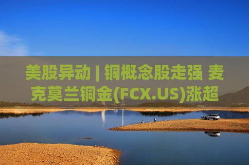 美股异动 | 铜概念股走强 麦克莫兰铜金(FCX.US)涨超3%