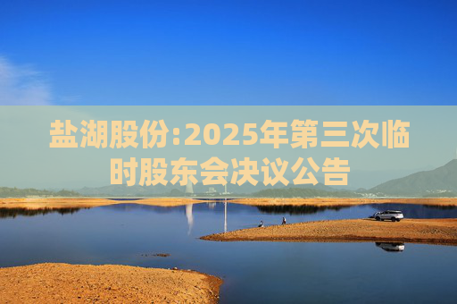盐湖股份:2025年第三次临时股东会决议公告