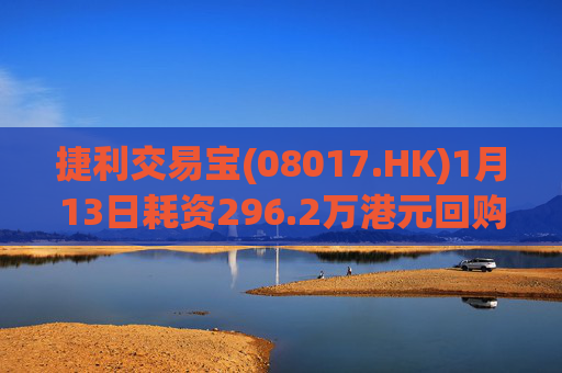 捷利交易宝(08017.HK)1月13日耗资296.2万港元回购180.8万股