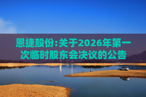 恩捷股份:关于2026年第一次临时股东会决议的公告  第1张