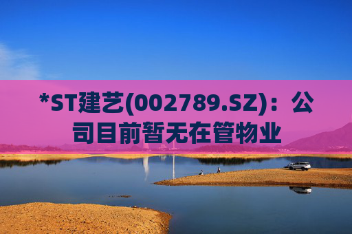 *ST建艺(002789.SZ)：公司目前暂无在管物业
