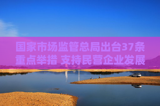 国家市场监管总局出台37条重点举措 支持民营企业发展