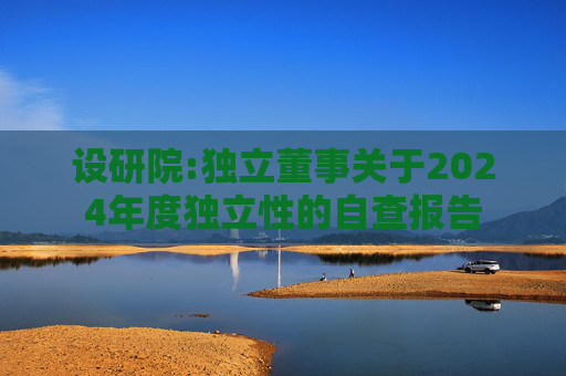 设研院:独立董事关于2024年度独立性的自查报告