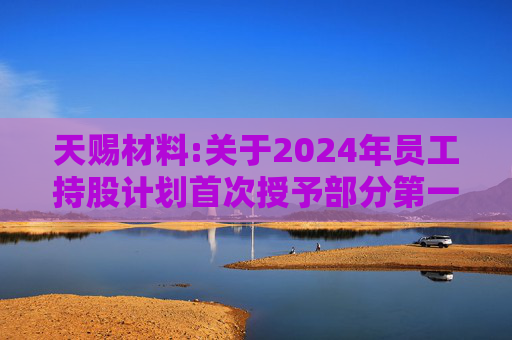 天赐材料:关于2024年员工持股计划首次授予部分第一个锁定期届满暨解锁条件成就的公告