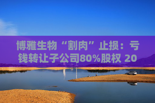 博雅生物“割肉”止损：亏钱转让子公司80%股权 2024年斥资近5亿元增资扩股