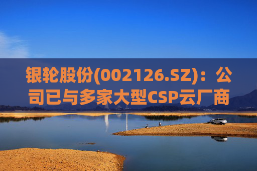 银轮股份(002126.SZ)：公司已与多家大型CSP云厂商及服务器厂商建立合作关系