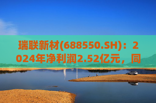 瑞联新材(688550.SH)：2024年净利润2.52亿元，同比增长87.6%