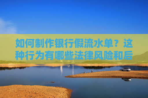 如何制作银行假流水单？这种行为有哪些法律风险和后果？