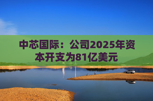 中芯国际：公司2025年资本开支为81亿美元