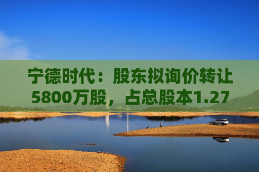 宁德时代：股东拟询价转让5800万股，占总股本1.27%
