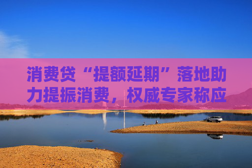 消费贷“提额延期”落地助力提振消费，权威专家称应合理定价
