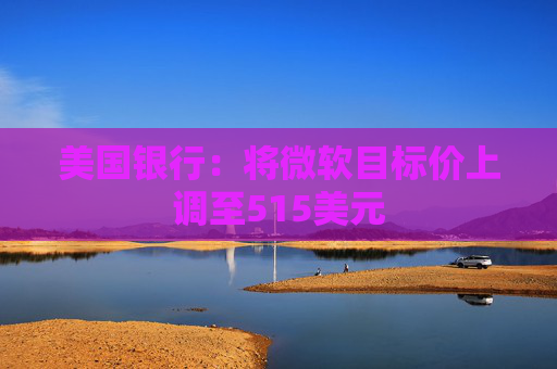 美国银行：将微软目标价上调至515美元
