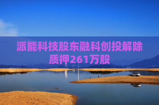 派能科技股东融科创投解除质押261万股