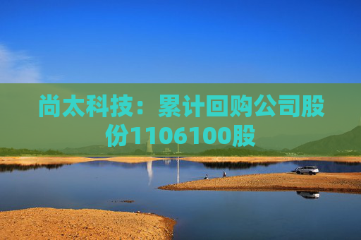 尚太科技：累计回购公司股份1106100股