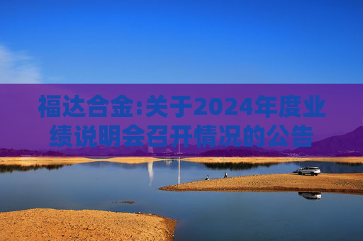 福达合金:关于2024年度业绩说明会召开情况的公告