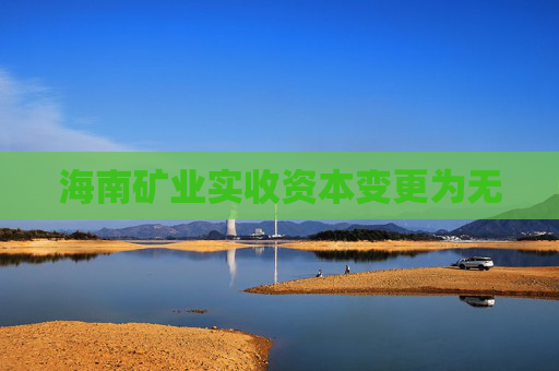 海南矿业实收资本变更为无