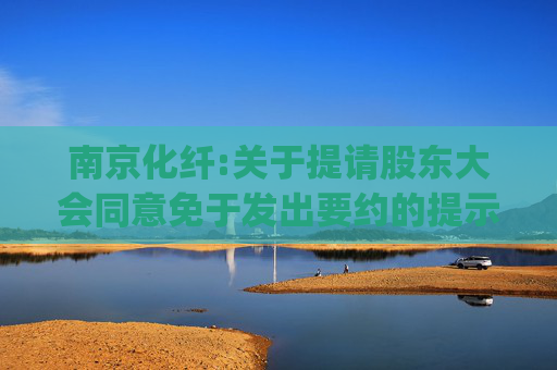 南京化纤:关于提请股东大会同意免于发出要约的提示性公告(2025-026)  第1张