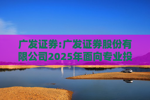 广发证券:广发证券股份有限公司2025年面向专业投资者公开发行短期公司债券（第四期）信用评级报告  第1张