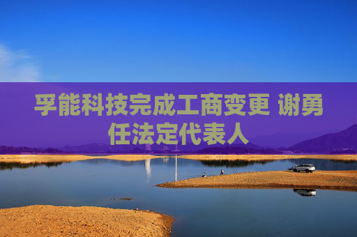 孚能科技完成工商变更 谢勇任法定代表人  第1张
