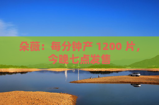 朵薇：每分钟产 1200 片，今晚七点发售