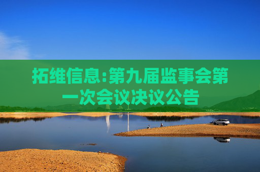 拓维信息:第九届监事会第一次会议决议公告