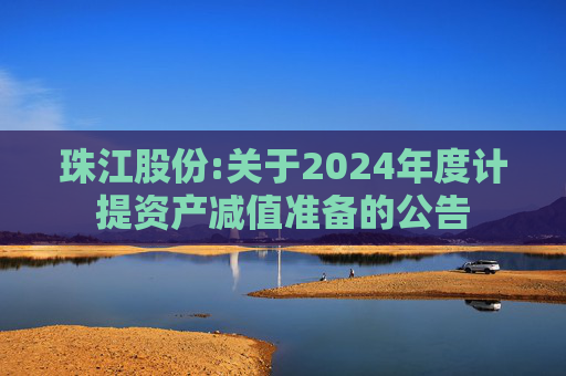 珠江股份:关于2024年度计提资产减值准备的公告