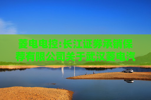 菱电电控:长江证券承销保荐有限公司关于武汉菱电汽车电控系统股份有限公司本次交易产业政策和交易类型的核查意见