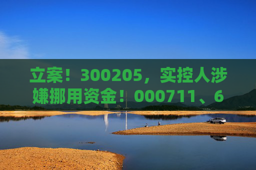 立案！300205，实控人涉嫌挪用资金！000711、603377，涉嫌信披违法违规！