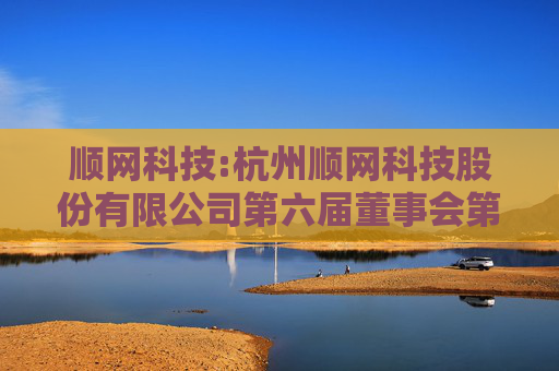 顺网科技:杭州顺网科技股份有限公司第六届董事会第一次会议决议公告