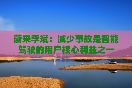 蔚来李斌：减少事故是智能驾驶的用户核心利益之一