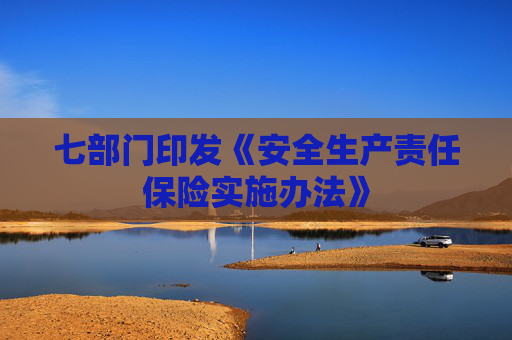 七部门印发《安全生产责任保险实施办法》