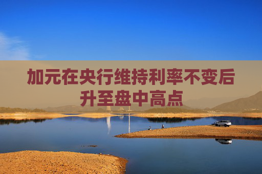 加元在央行维持利率不变后升至盘中高点