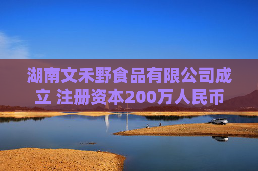 湖南文禾野食品有限公司成立 注册资本200万人民币