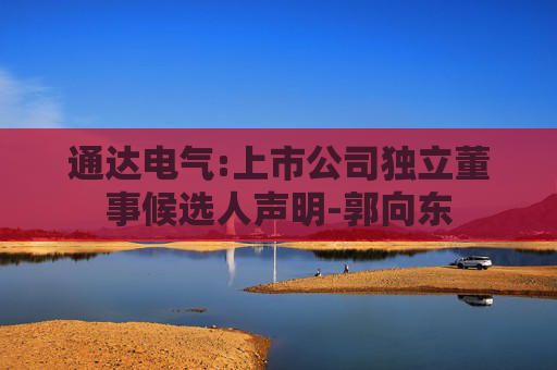 通达电气:上市公司独立董事候选人声明-郭向东