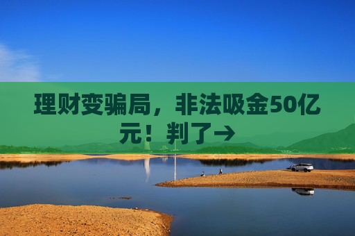 理财变骗局，非法吸金50亿元！判了→  第1张