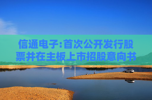 信通电子:首次公开发行股票并在主板上市招股意向书