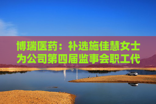 博瑞医药：补选施佳慧女士为公司第四届监事会职工代表监事
