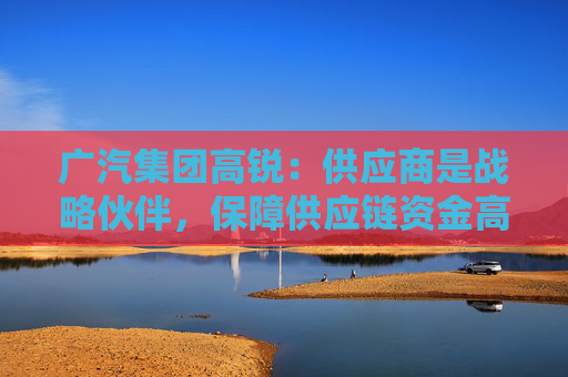 广汽集团高锐：供应商是战略伙伴，保障供应链资金高效运转